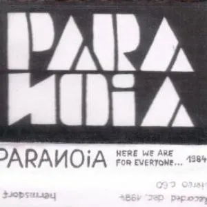 Pochette de Here We Are for Every One Who Needs a Kultband de Paranoia