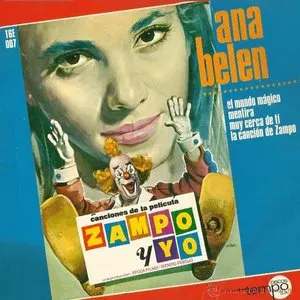 Pochette de Canciones de la película Zampo y yo de Ana Belén