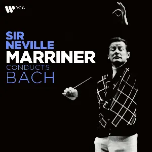 Pochette de Sir Neville Marriner Conducts Bach de Johann Sebastian Bach - Sir Neville Marriner