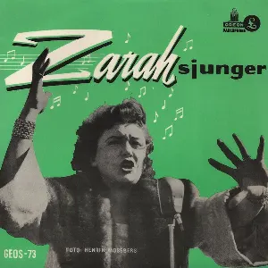 Pochette Zarah sjunger