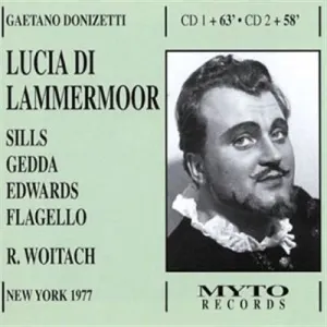 Pochette de Lucia di Lammermoor de Ezio Flagello - Georges Prêtre - Anna Moffo - Mario Sereni - Carlo Bergonzi - Gaetano Donizetti - Orchestra della RCA Italiana