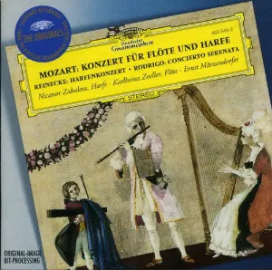 Pochette Mozart: Konzert für Flöte und Harfe / Reinecke: Harfenkonzert / Rodrigo: Concierto serenata