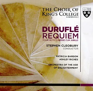 Pochette de Requiem de Maurice Duruflé