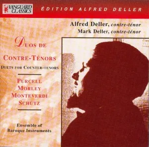 Pochette de Duos de Contre-Ténors de Alfred Deller