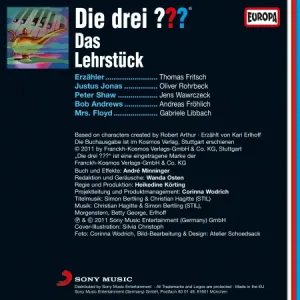 Pochette de Die drei ??? Das Lehrstück de Die drei ???