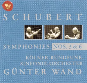 Pochette de Symphonies Nos. 3 & 6 de Günter Wand - WDR Sinfonieorchester Köln - Franz Schubert