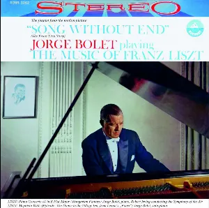 Pochette Jorge Bolet playing the music of Franz Liszt