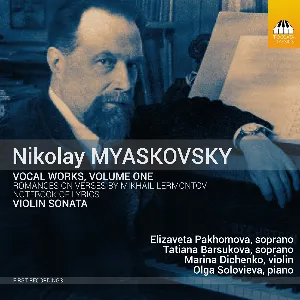 Pochette de Vocal Works, Volume One de Nicolai Myaskovsky