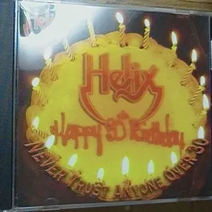 Pochette de Never Trust Anyone Over 30 de Helix