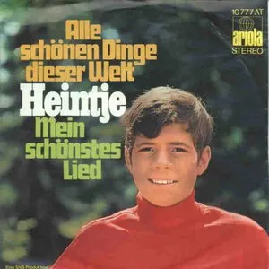 Pochette de Alle schönen Dinge dieser Welt de Heintje