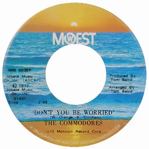 Pochette Don't You Be Worried / Determination