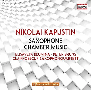 Pochette de Saxophone Chamber Music de Nikolai Kapustin