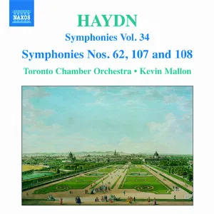 Pochette Symphonies, Vol. 34: Symphonies nos. 62, 107 and 108