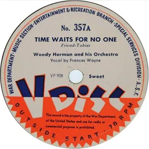 Pochette de Time Waits for No One / Tired Little Teddy Bear / Shavetail de Woody Herman and His Orchestra