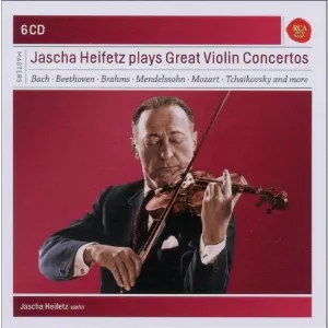 Pochette de Jascha Heifetz Plays Great Violin Concertos de Jascha Heifetz