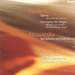 Pochette de Gloria / Concerto for Organ / Symphony of Psalms de Robert Shaw