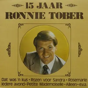 Pochette de 15 jaar Ronnie Tober de Ronnie Tober