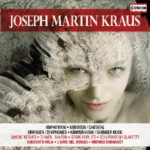 Pochette de Amphitryon / Cantatas / Symphonies / Chamber Music de Concerto Köln - Simone Kermes - Georg Poplutz - Joseph Martin Kraus - Chantal Santon Jeffery