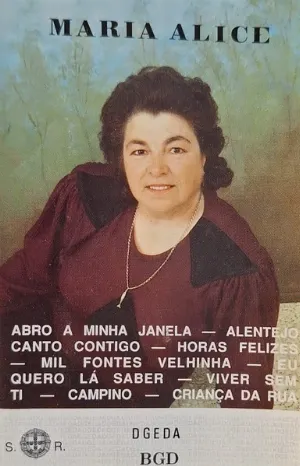 Pochette de Abro A Minha Janela de Maria Alice