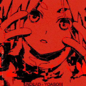 Pochette de UNDEAD de YOASOBI