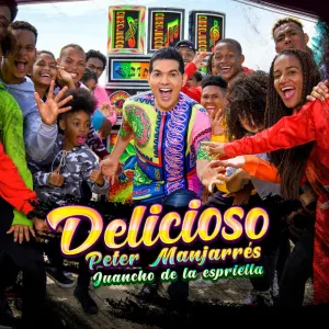 Pochette de Delicioso de Peter Manjarrés - Juancho de la Espriella