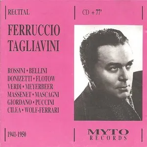 Pochette de Recital de Ferruccio Tagliavini