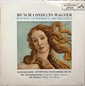 Pochette de Munch Conducts Wagner de Charles Munch - Boston Symphony Orchestra - Richard Wagner