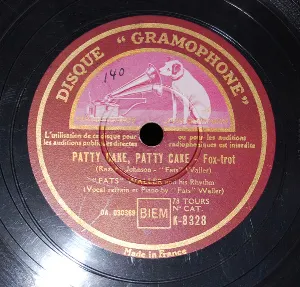 Pochette de Patty Cake, Patty Cake / Good for Nothin' but Love de Fats Waller and His Rhythm