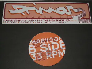 Pochette de Dig the New Breed EP de Håkan Lidbo