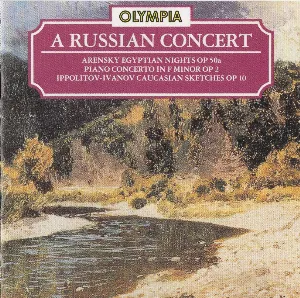 Pochette de A Russian Concert de Anton Arensky - Mikhail Ippolitov-Ivanov