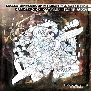 Pochette de Oh My Dear! (Body & Soul remix) / Vampires (Phetsta remix) de Camo & Krooked
