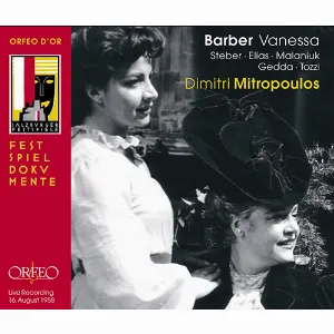 Pochette de Vanessa de Rosalind Elias - Giorgio Tozzi - Dimitri Mitropoulos - Samuel Barber - Nicolai Gedda