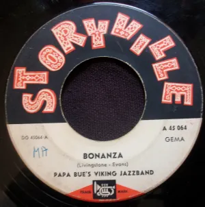 Pochette de Bonanza / Es war einmal ein treuer Husar de Papa Bue’s Viking Jazzband
