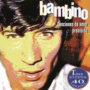 Pochette de Canciones de amor prohibido de Bambino
