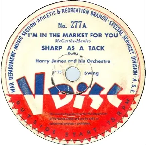 Pochette de I’m in the Market for You / Sharp as a Tack / When Irish Eyes Are Smiling / My Wild Irish Rose de Harry James and His Orchestra