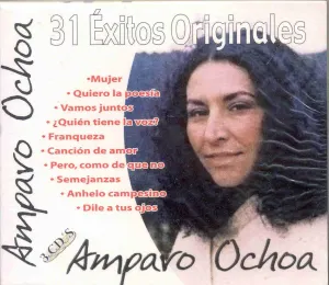 Pochette de 31 éxitos originales de Amparo Ochoa