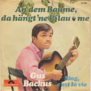 Pochette de An dem Baume, da hängt ’ne Pflaume de Gus Backus