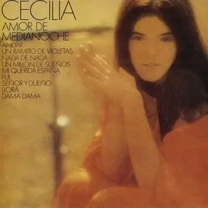 Pochette de Amor de medianoche de Cecilia
