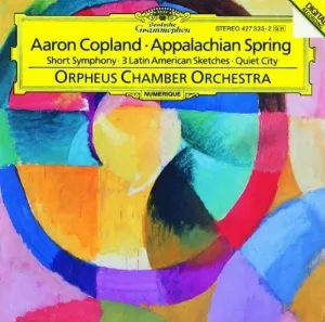 Pochette de Appalachian Spring / Short Symphony / 3 Latin American Sketches / Quiet City de Orpheus Chamber Orchestra - Aaron Copland