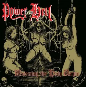 Pochette de Molesting the Holy Virgin de Power from Hell