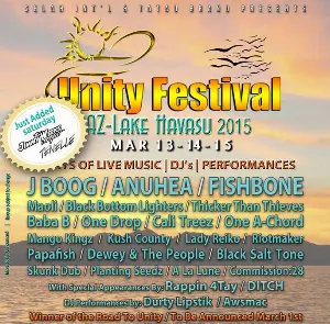 Pochette 2015-03-13: Intrinsically Intertwined Tour, Unity Music Festival, The Nautical Beachfront Resort, Lake Havasu, AZ