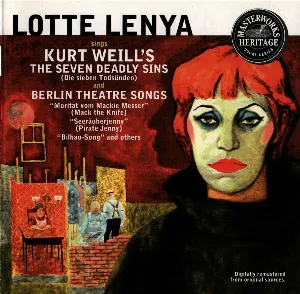 Pochette Lotte Lenya Sings Kurt Weill's The Seven Deadly Sins and Berlin Theatre Songs