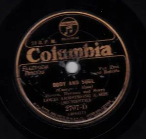 Pochette de Body and Soul / Shine de Louis Armstrong & His Orchestra