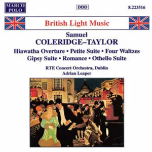Pochette de Hiawatha Overture / Petite Suite / Four Waltzes / Gipsy Suite / Romance / Othello Suite de Samuel Coleridge-Taylor - Adrian Leaper - RTÉ Concert Orchestra