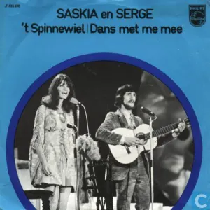 Pochette de ’t Spinnewiel / Dans met me mee de Saskia & Serge