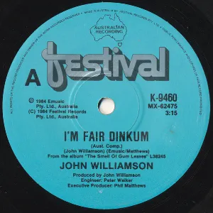 Pochette de I’m Fair Dinkum de John Williamson