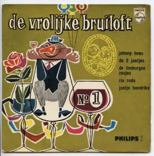 Pochette de De vrolijke bruiloft no. 1 de Johnny Hoes