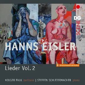 Pochette de Lieder Vol. 2 de Steffen Schleiermacher - Holger Falk - Hanns Eisler
