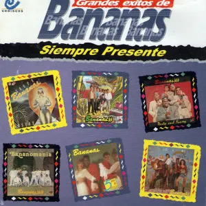 Pochette de Grandes éxitos de Bananas: Siempre presente de Grupo Bananas