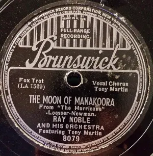 Pochette de The Moon of Manakoora / I Hadn't Anyone 'Till You de Ray Noble and His Orchestra